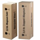 Kombiwell Flaschenkartons Magnum 1er Wein 1,5L 110x110x513mm